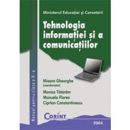 Tehnologia informaţiei şi comunicaţiilor -Manual pentru clasa  a IX-a