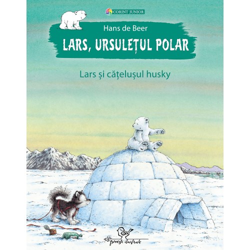 Lars, ursuletul polar. Lars si catelusul husky